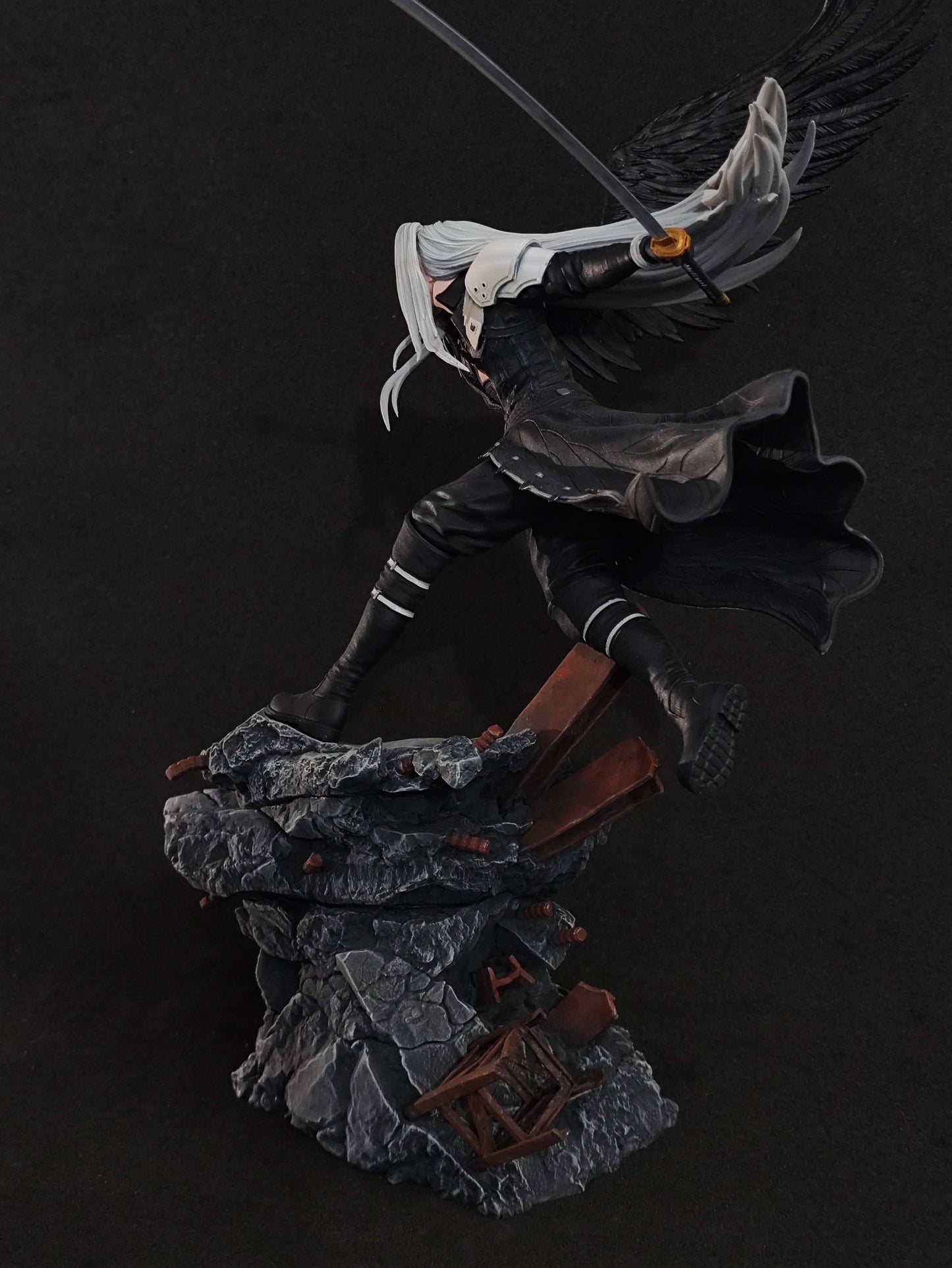 One-Winged Angel  Fanart Figure | Handcrafted Resin Collectible