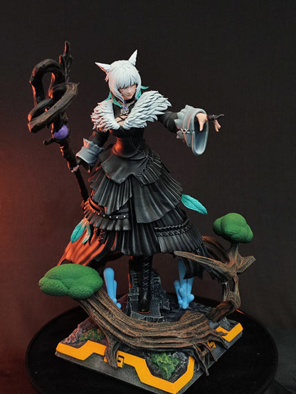 Scion of the Seventh Dawn  Resin Figure | JRPG Fanart Collectible