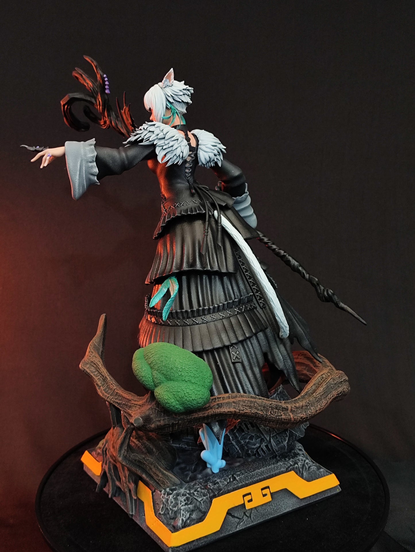 Scion of the Seventh Dawn  Resin Figure | JRPG Fanart Collectible