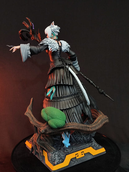 Scion of the Seventh Dawn  Resin Figure | JRPG Fanart Collectible