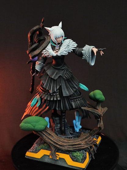 Scion of the Seventh Dawn  Resin Figure | JRPG Fanart Collectible