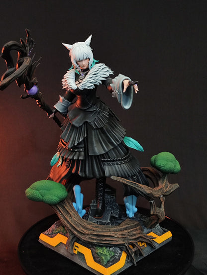 Scion of the Seventh Dawn  Resin Figure | JRPG Fanart Collectible