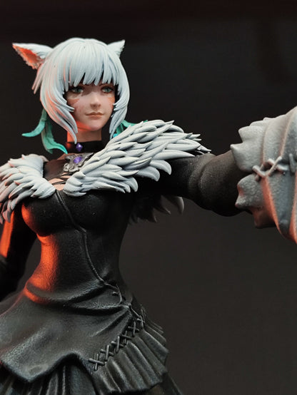 Scion of the Seventh Dawn  Resin Figure | JRPG Fanart Collectible
