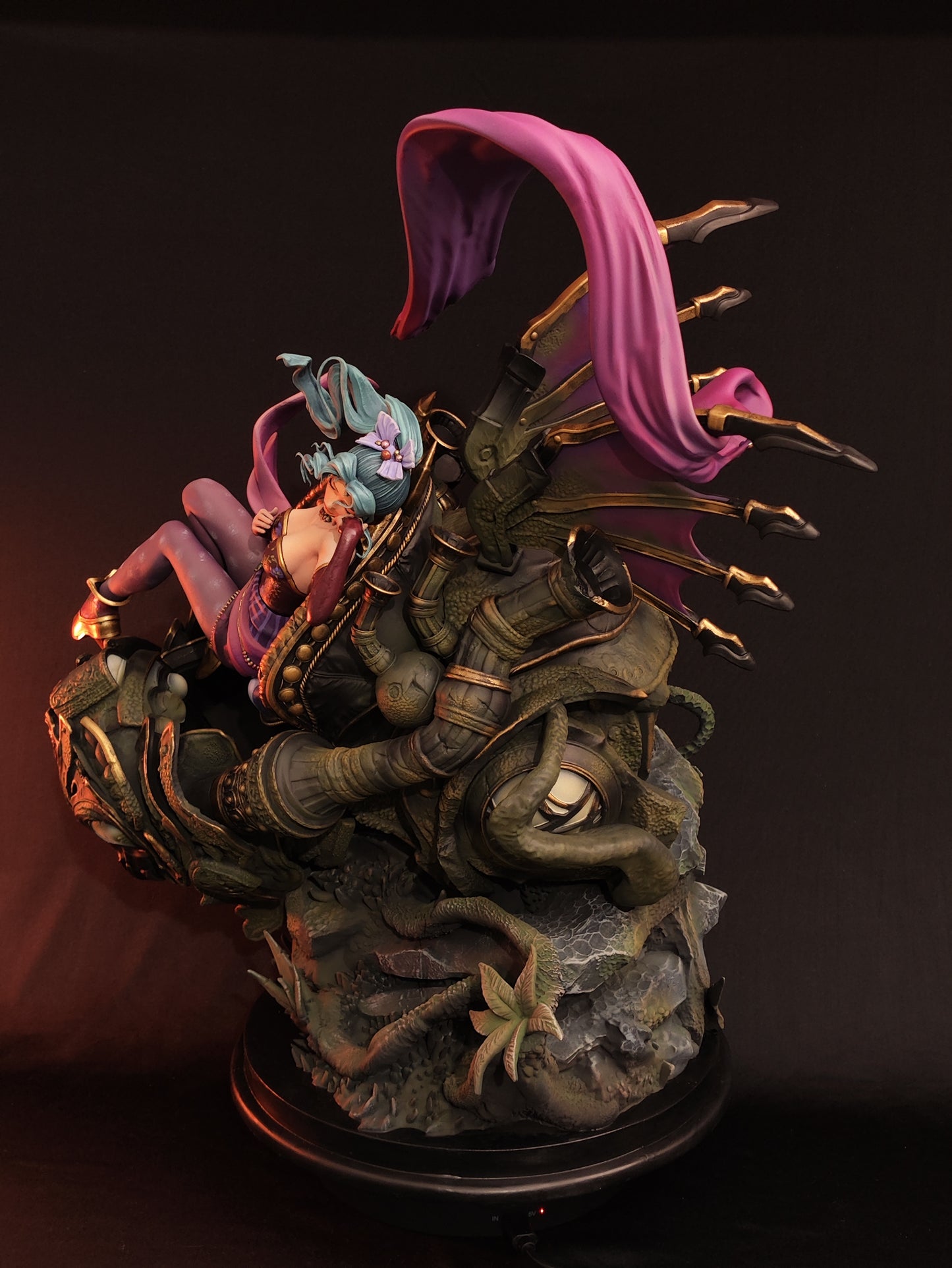 Guardian of Magic Resin Figure | JRPG Fanart Collectib