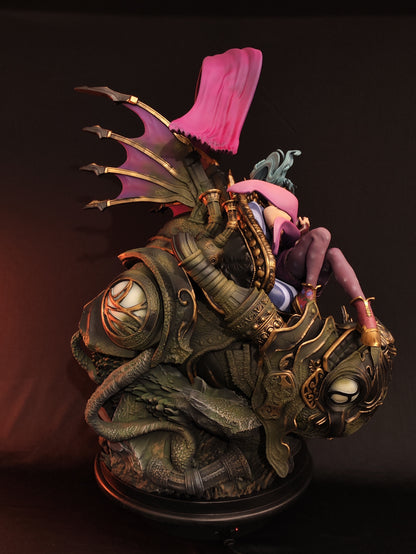 Guardian of Magic Resin Figure | JRPG Fanart Collectib
