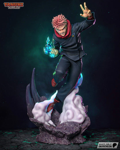 Cursed Vessel Fighter – Fanart | Anime Resin Figure | Handcrafted Collectible