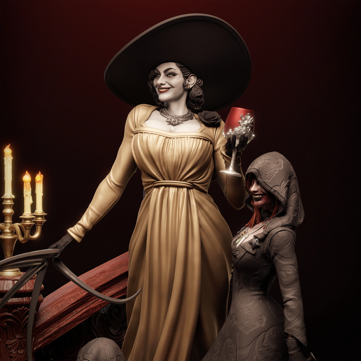 Castle Dimitrescu Matriarch | Figure | Handmade Horror
