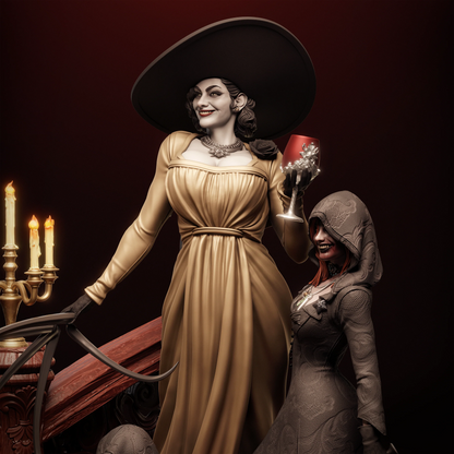 Castle Dimitrescu Matriarch | Figure | Handmade Horror