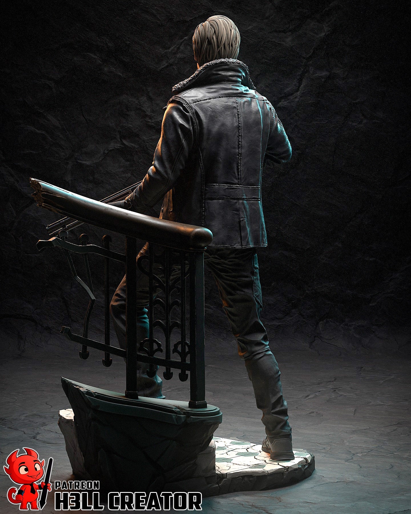 The Kennedy Fanart Figure | Horror Game Collectible