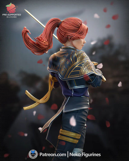 Graceful Duelist – Fanart | RPG Figure | Resin Handcrafted Art