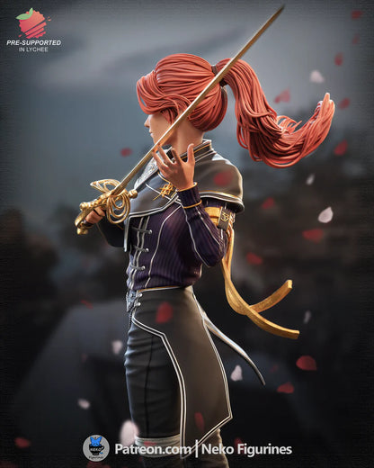 Graceful Duelist – Fanart | RPG Figure | Resin Handcrafted Art