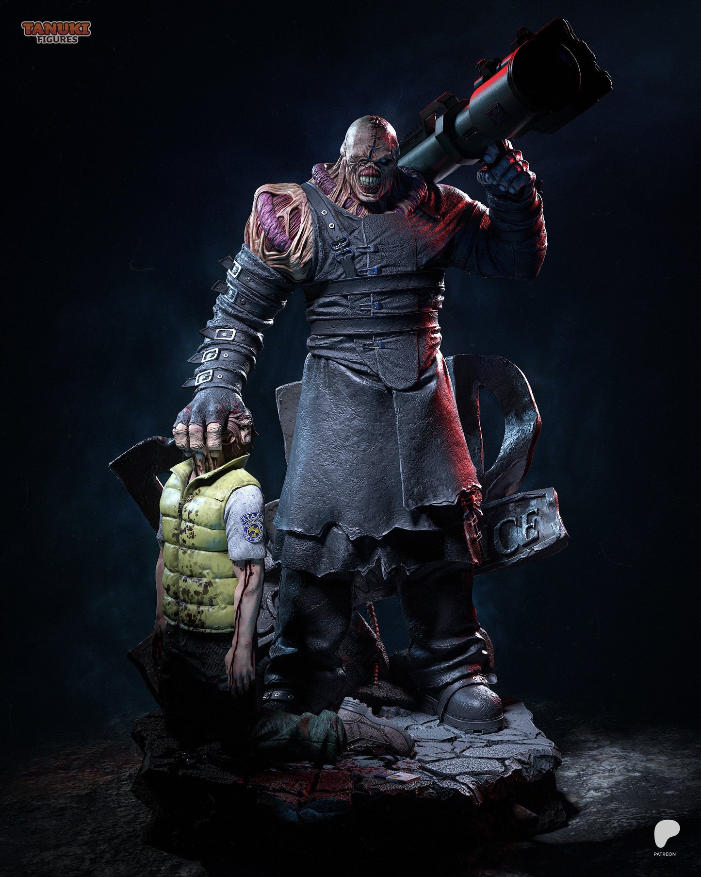 Ultimate Bio-Organic Weapon | Resin Figure | Horror Game Fanart