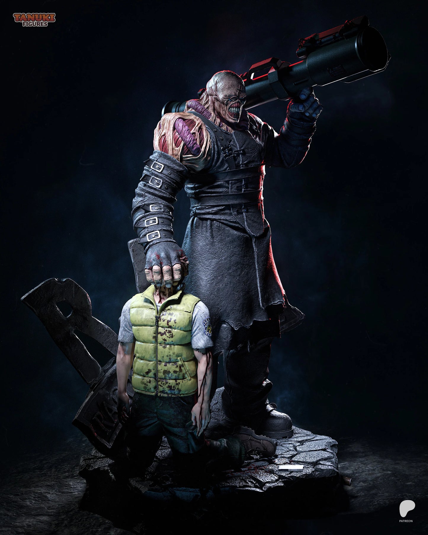 Ultimate Bio-Organic Weapon | Resin Figure | Horror Game Fanart
