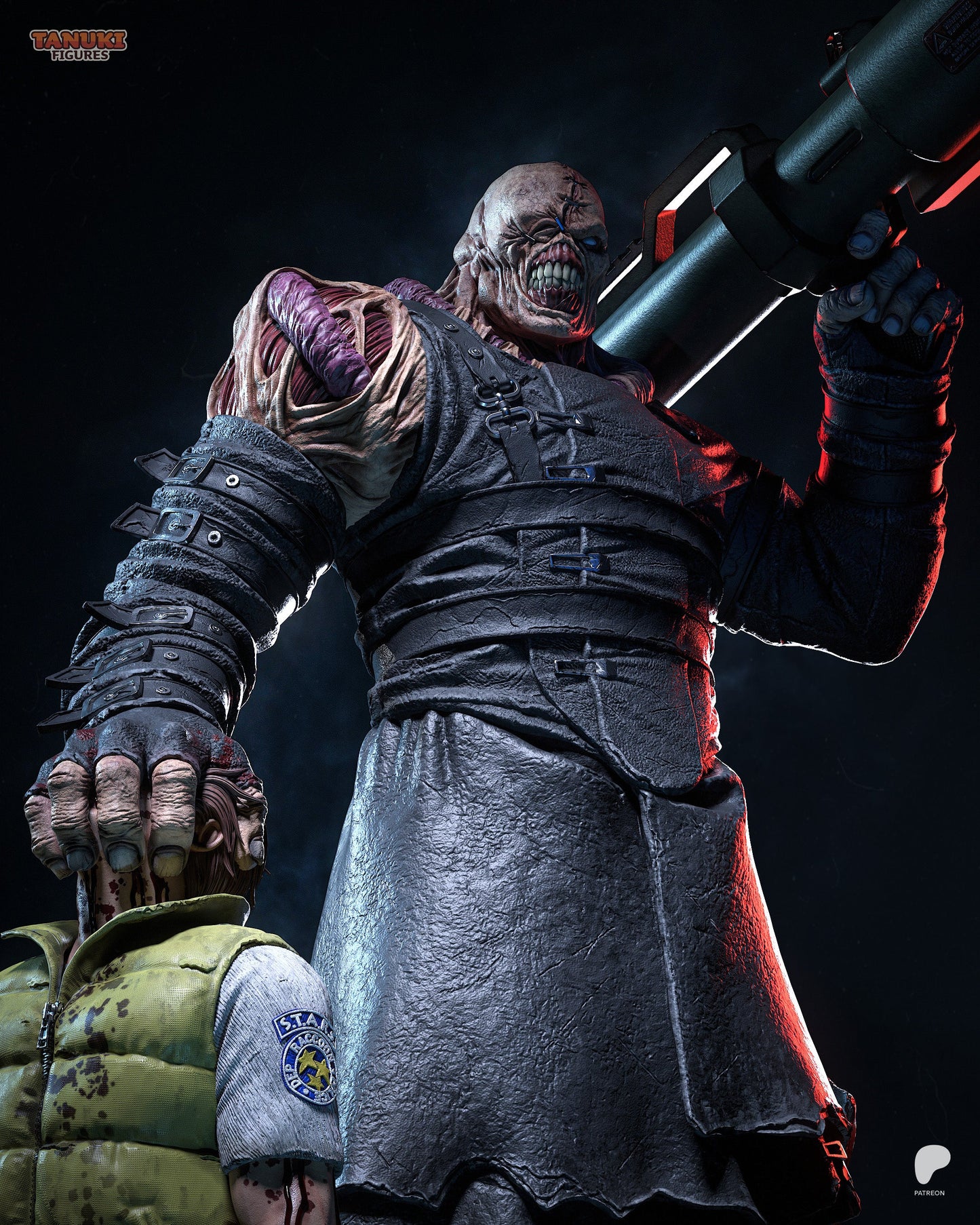 Ultimate Bio-Organic Weapon | Resin Figure | Horror Game Fanart