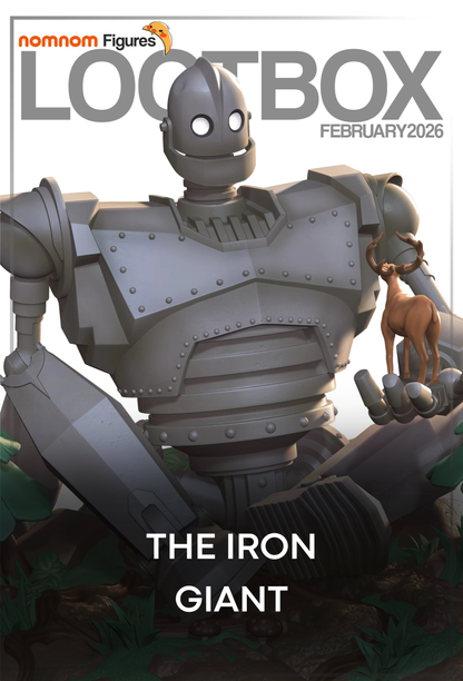 Giant Friendly Robot – Fanart Retro Sci-Fi Resin Statue