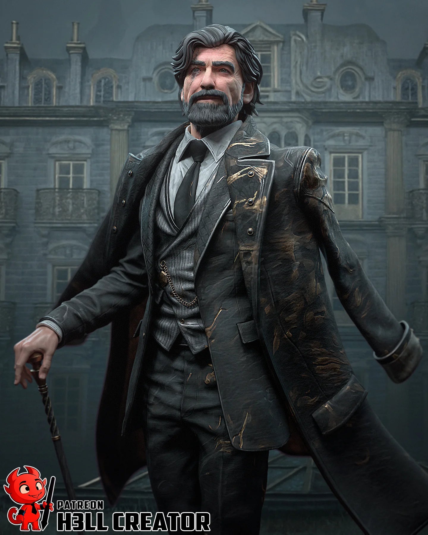 Arcane Curator – Fanart | RPG Figure | Resin Handcrafted Art