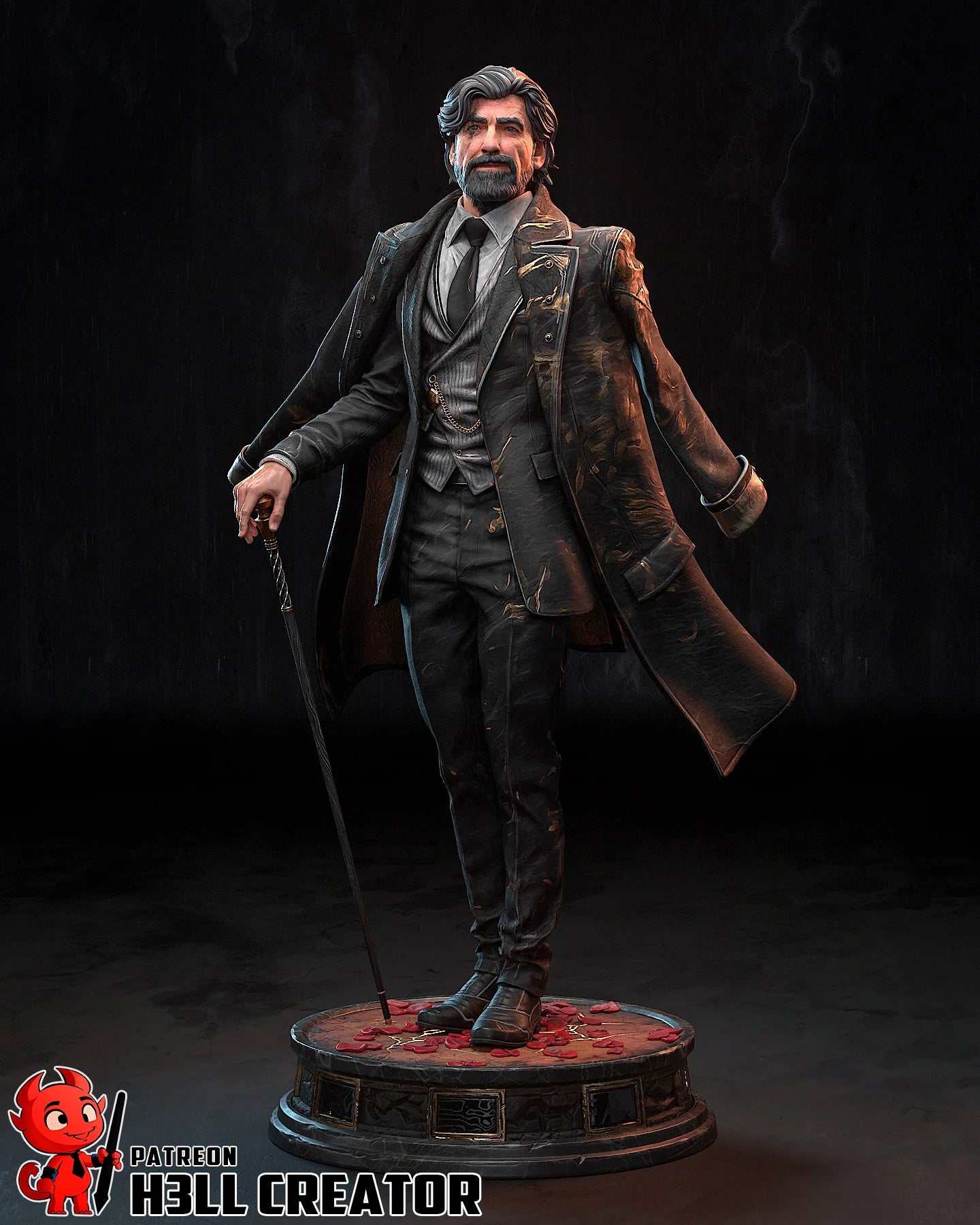 Arcane Curator – Fanart | RPG Figure | Resin Handcrafted Art