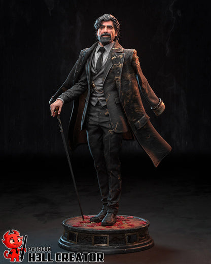 Arcane Curator – Fanart | RPG Figure | Resin Handcrafted Art