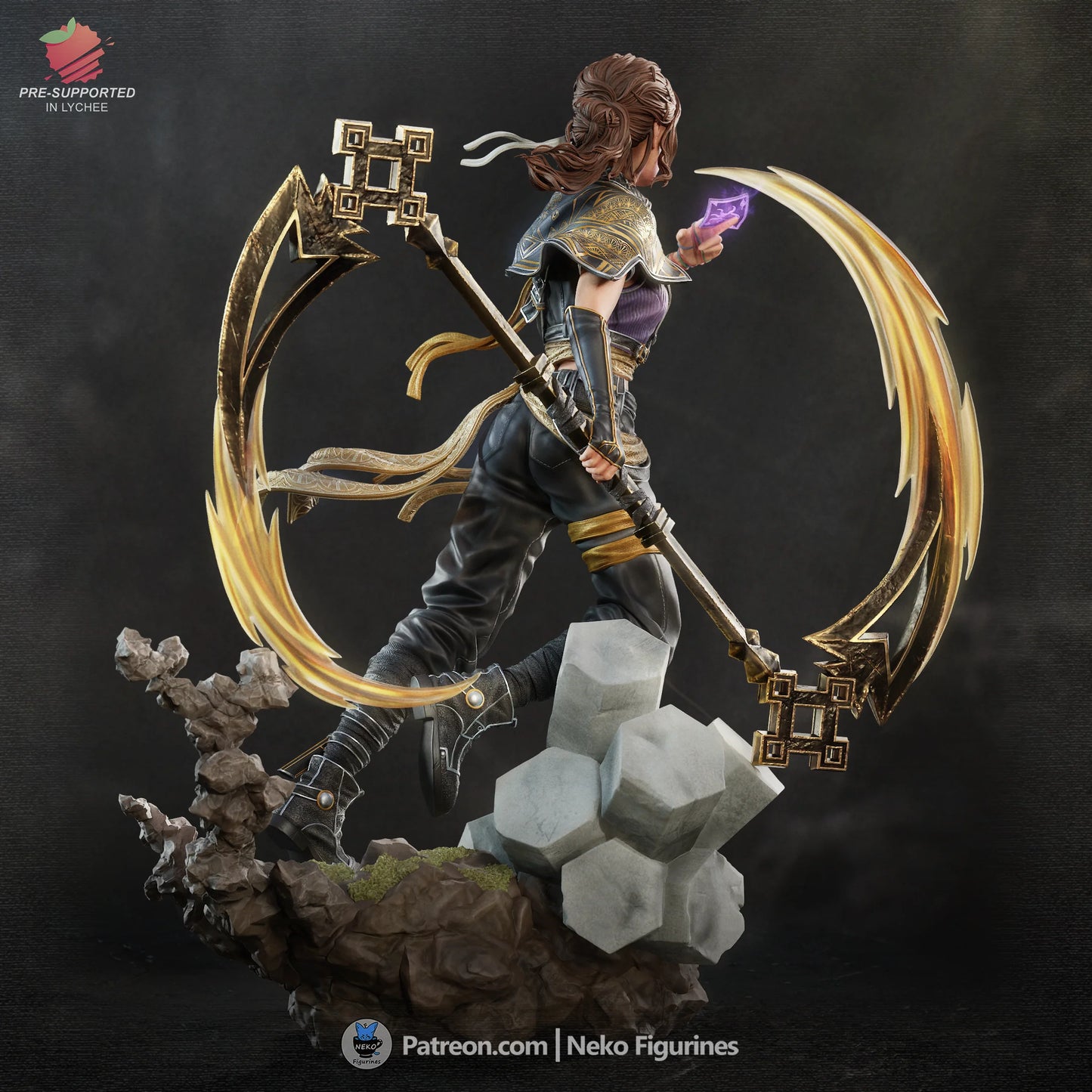 Mystic Archer – Fanart | RPG Resin Figure | Handcrafted Collectible