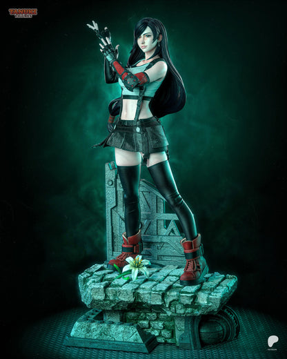 Martial Artist  Fanart Figure | Handcrafted Resin Collectible