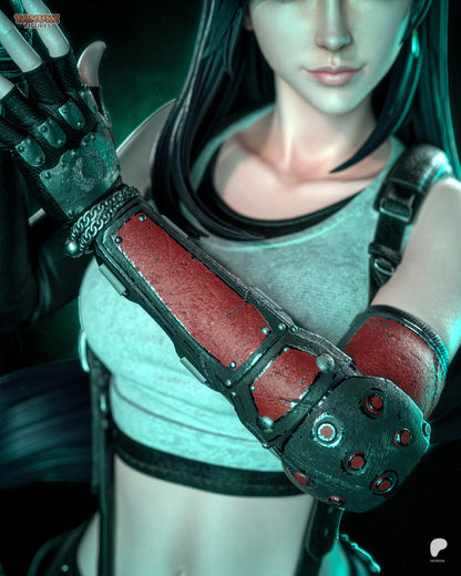 Martial Artist  Fanart Figure | Handcrafted Resin Collectible