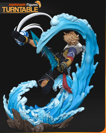 Zanarkand Star Player  Fanart Figure | Handcrafted Resin Collectible