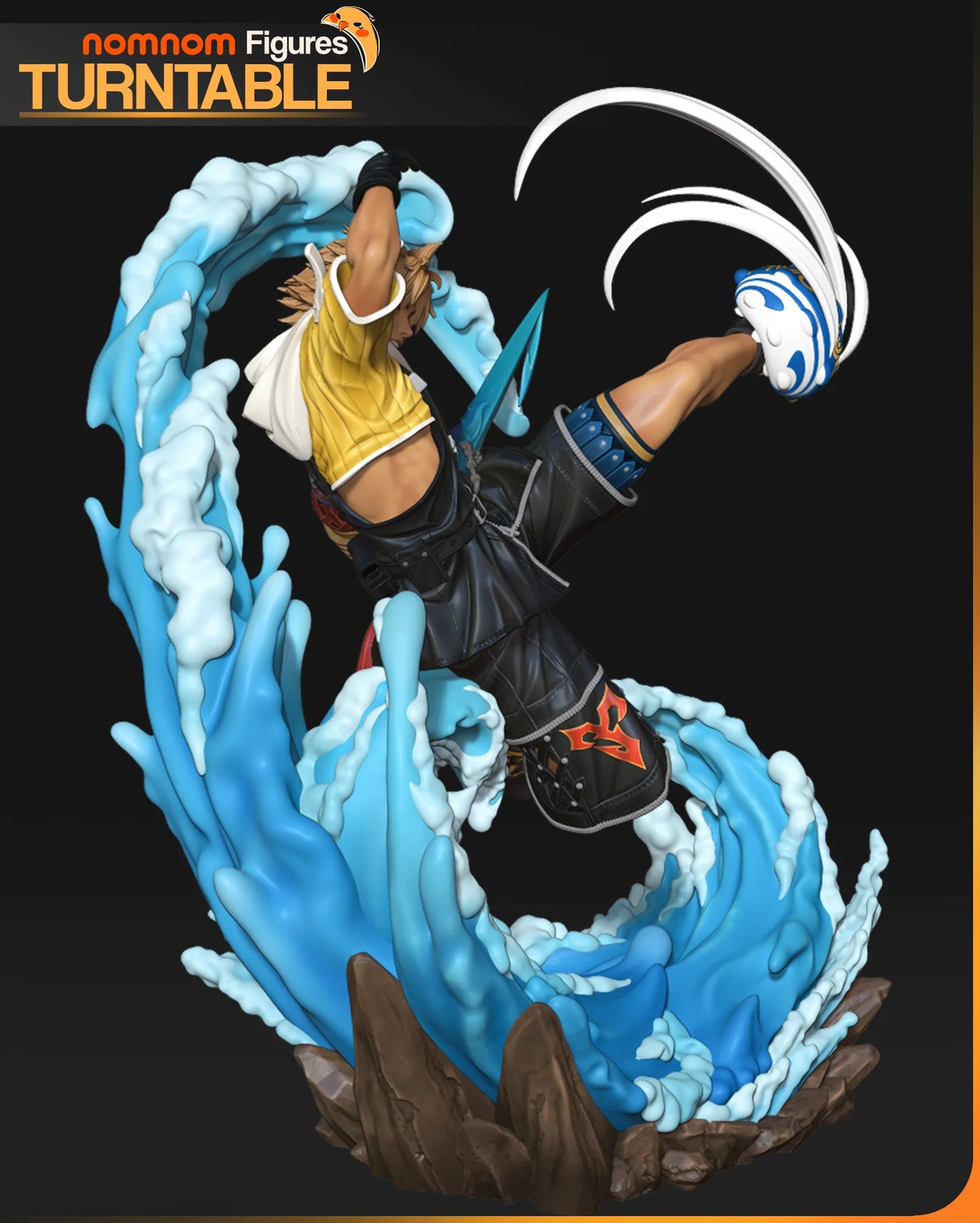 Zanarkand Star Player  Fanart Figure | Handcrafted Resin Collectible