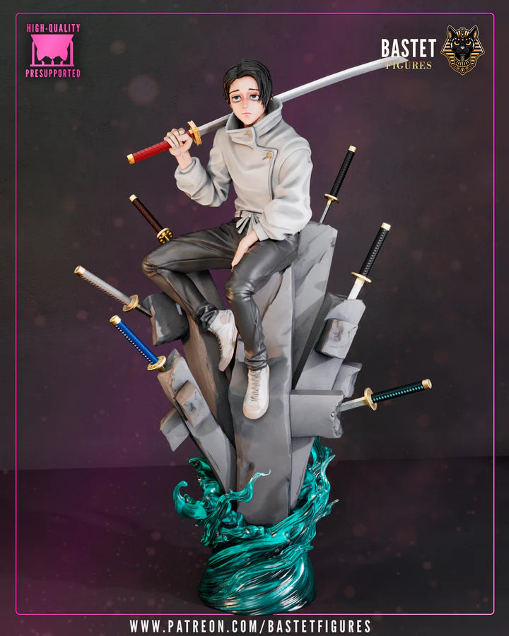 Rika’s Bond Fighter – Fanart | Anime Figure | Resin Handcrafted Art
