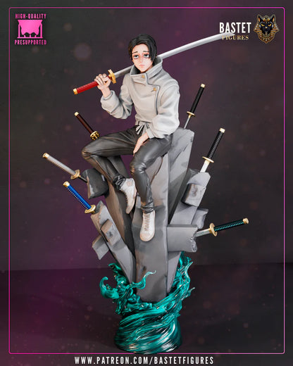 Rika’s Bond Fighter – Fanart | Anime Figure | Resin Handcrafted Art