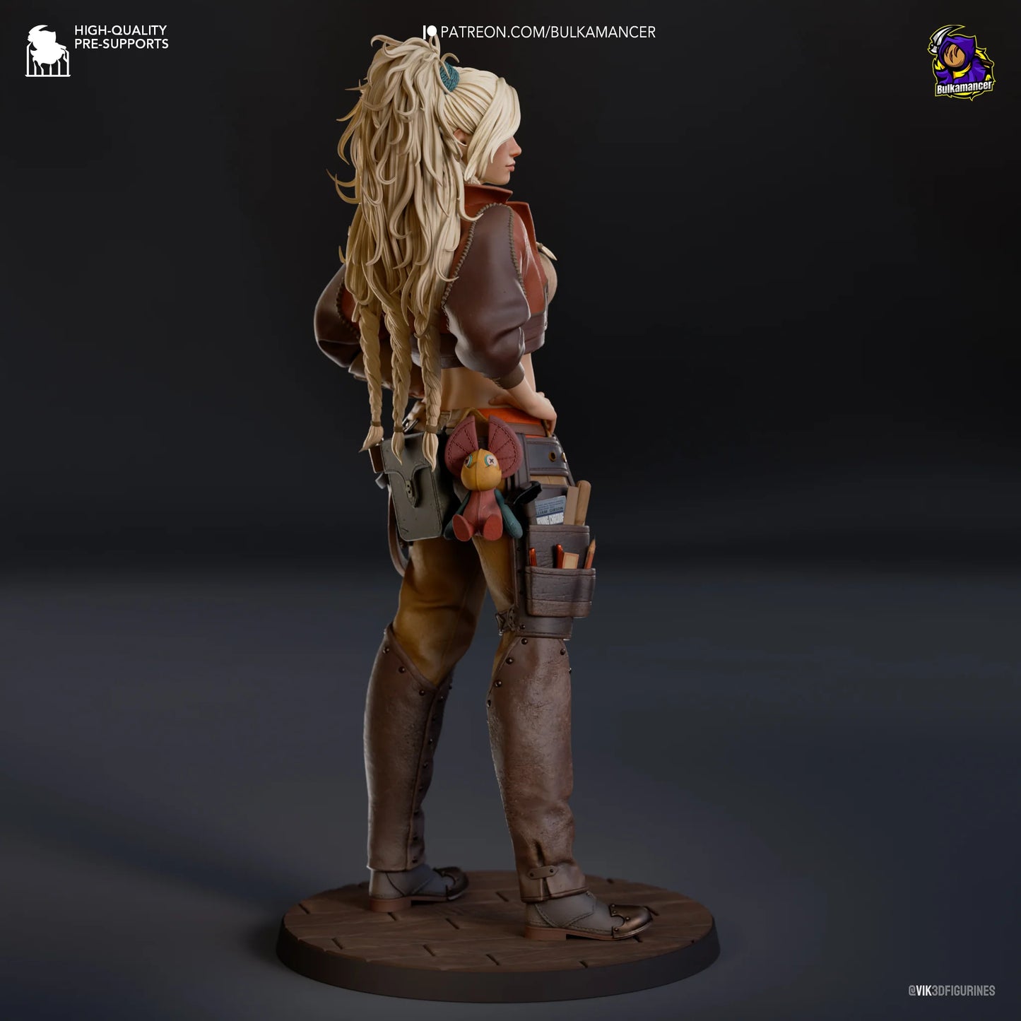 Ethereal Cleric – Fanart | RPG Figure | Resin Handcrafted Art