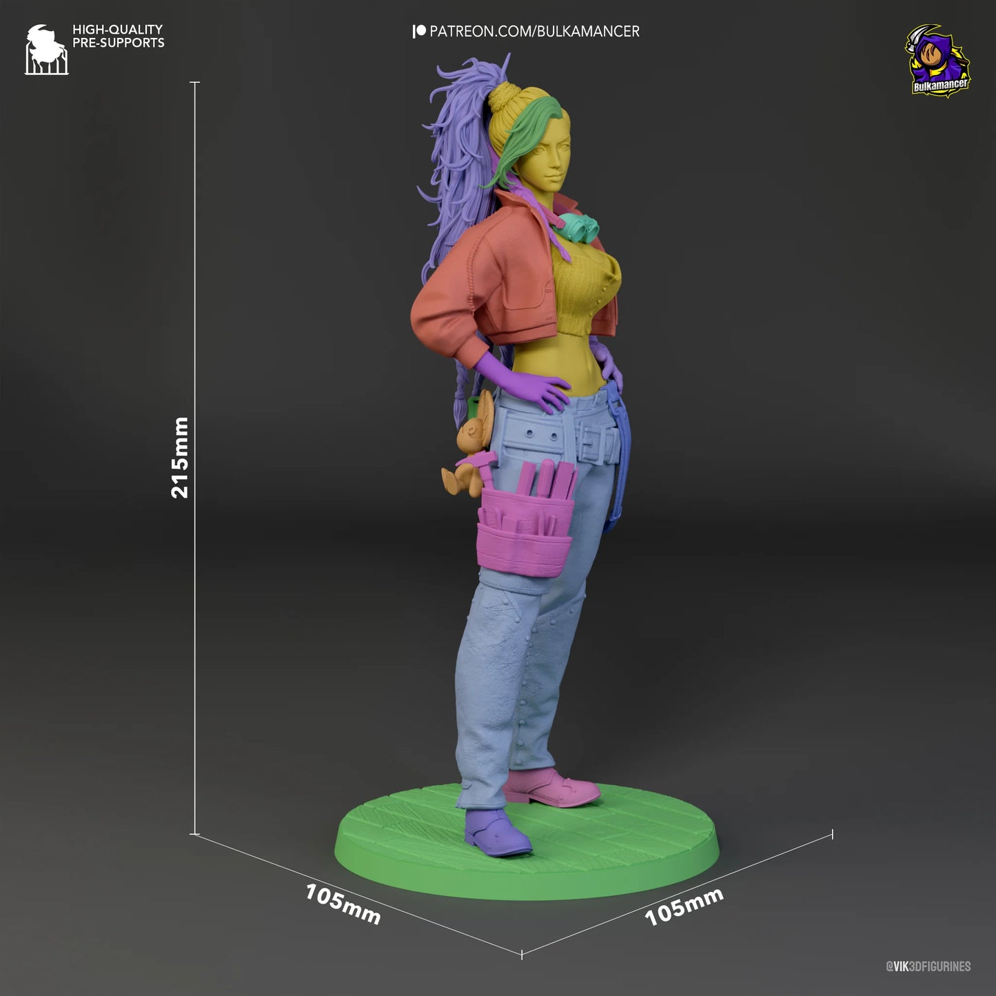 Ethereal Cleric – Fanart | RPG Figure | Resin Handcrafted Art