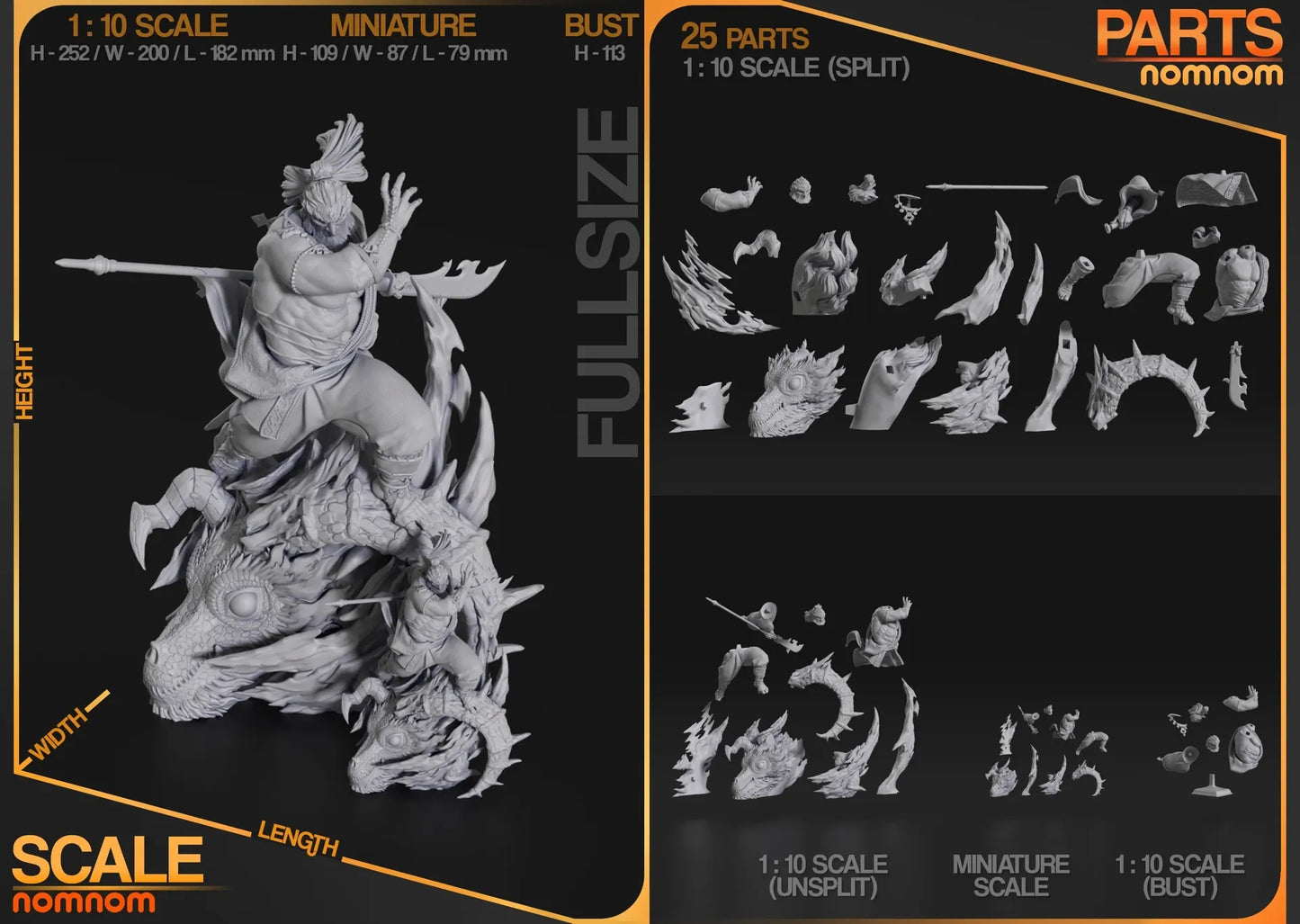 Dark Lord Figure – Collectible Decor – Fanart