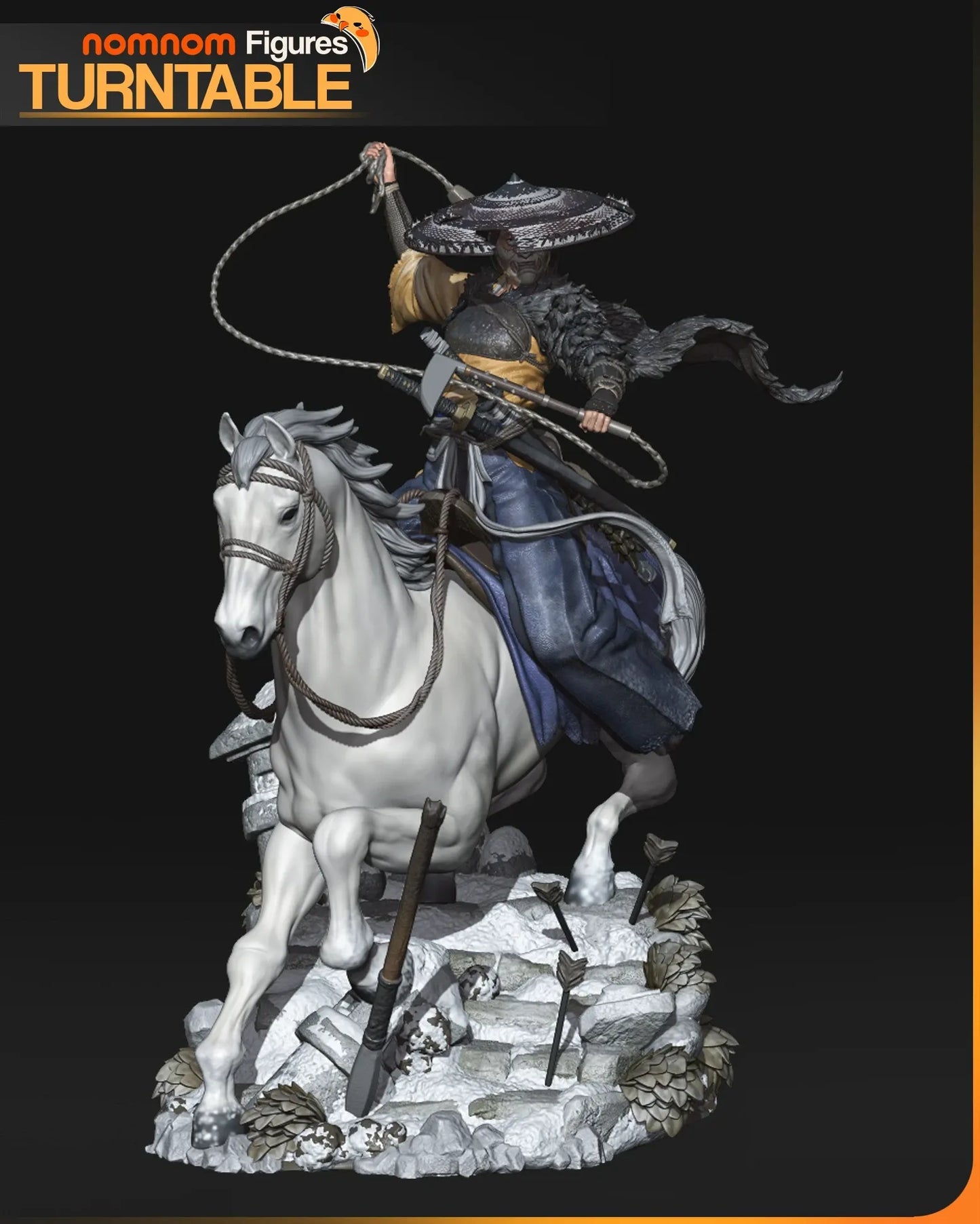 Ronin Warrior Figure – Collectible Decor – Fanart