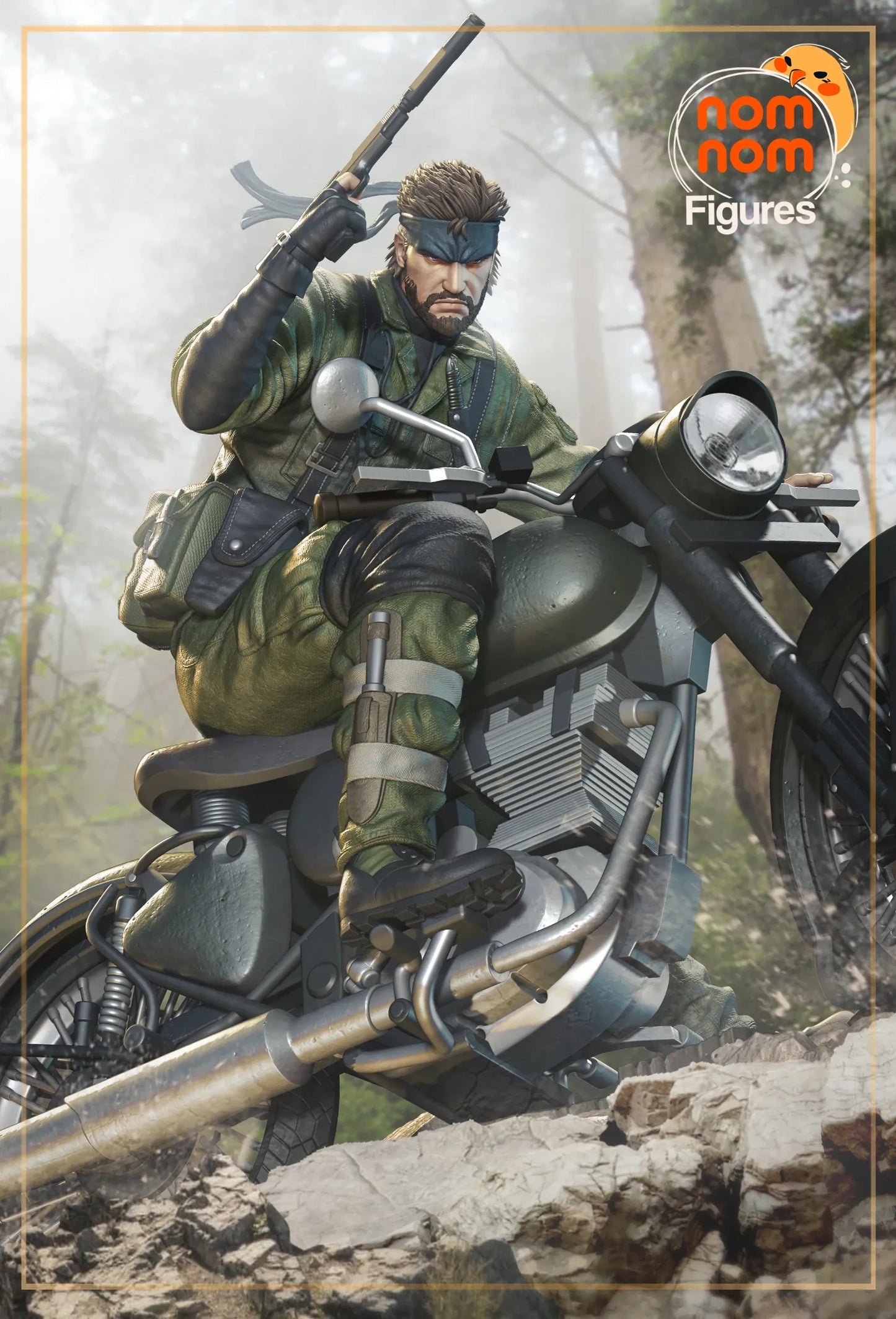Jungle Operative Snake – Collectible Decor – Fanart
