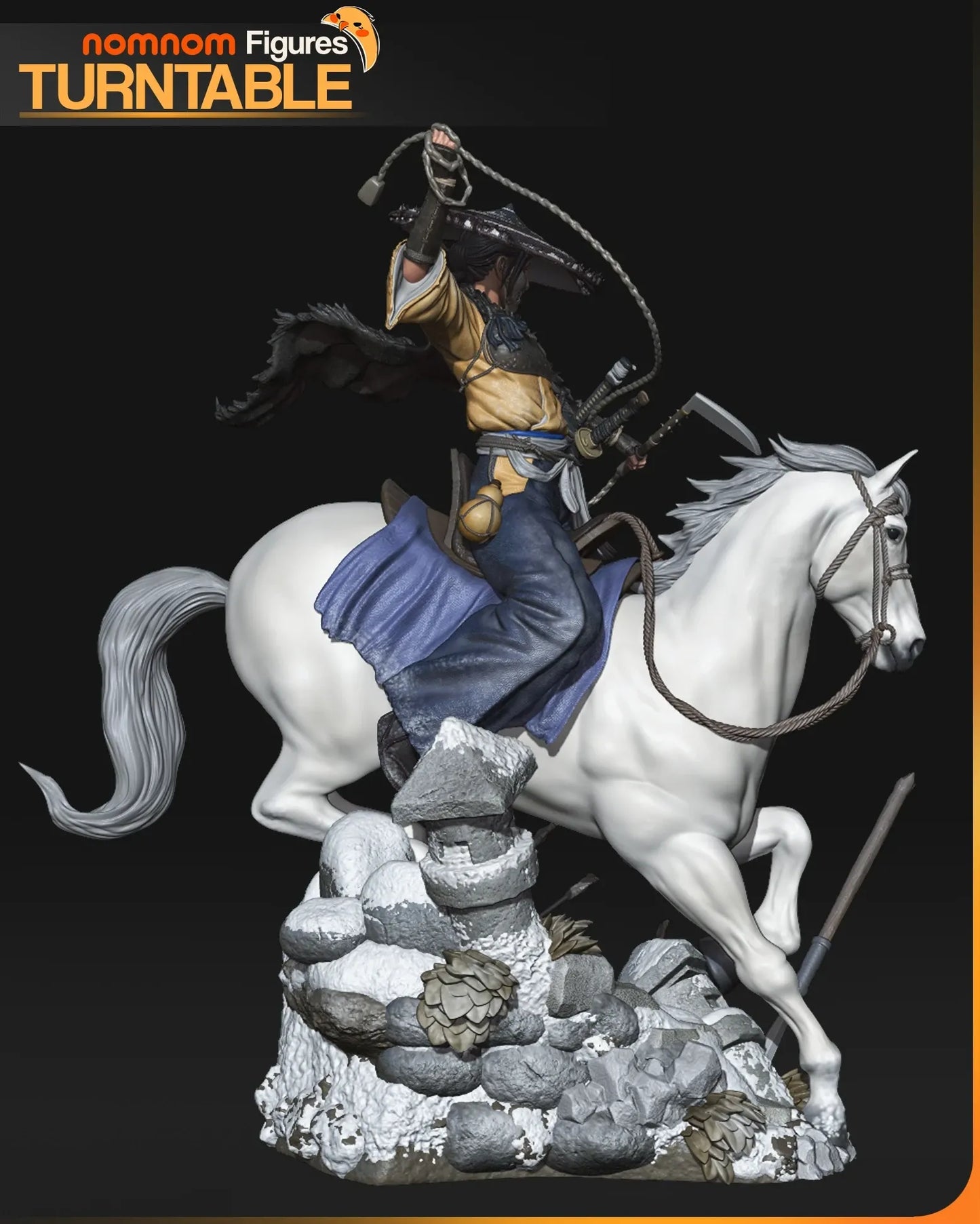 Ronin Warrior Figure – Collectible Decor – Fanart