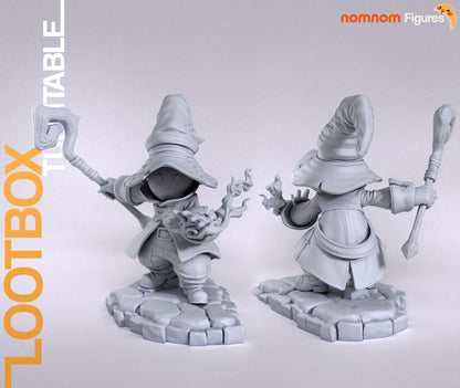 Arcane Little Mage Figure – Collectible Fantasy Decor – Fanart