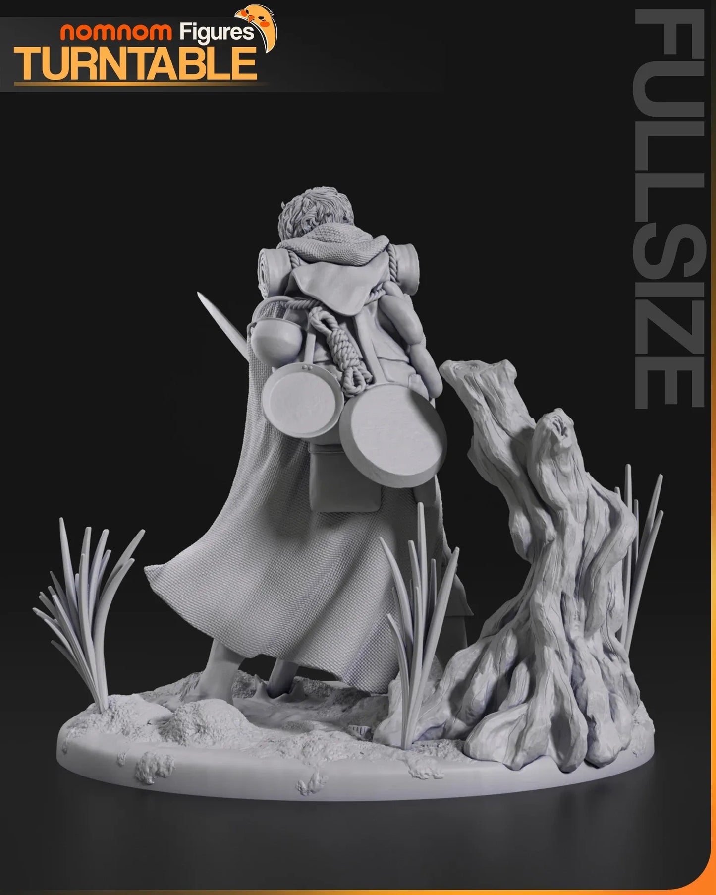 Shire Hobbit Hero  Fanart Figure | Resin Handcrafted Art