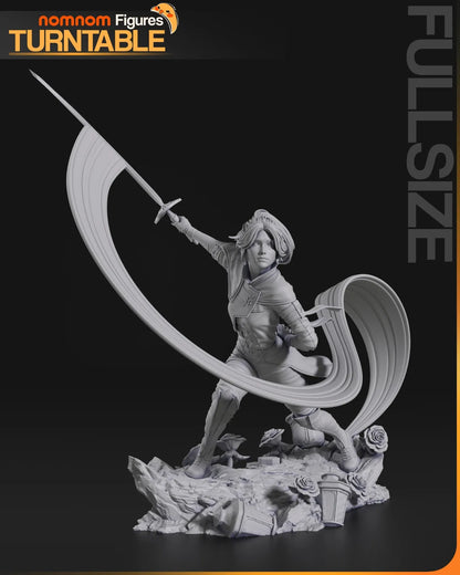 Hero Figure – Collectible Fantasy Statue – Fanart