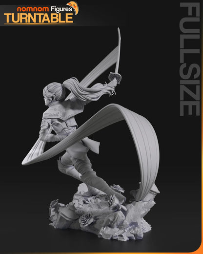 Hero Figure – Collectible Fantasy Statue – Fanart