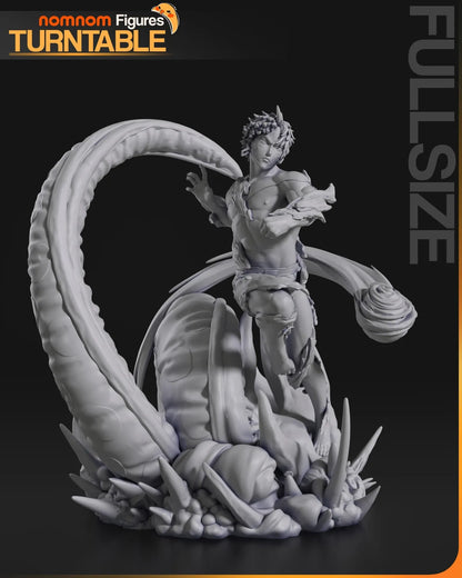 Magical Mysterious Character  Fanart Figure | Handcrafted Resin Collectible