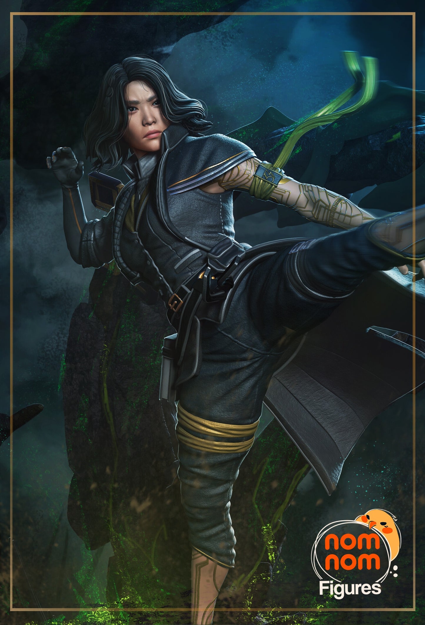 Expedition Arcane Mage Figure – Collectible Fantasy Statue – Fanart