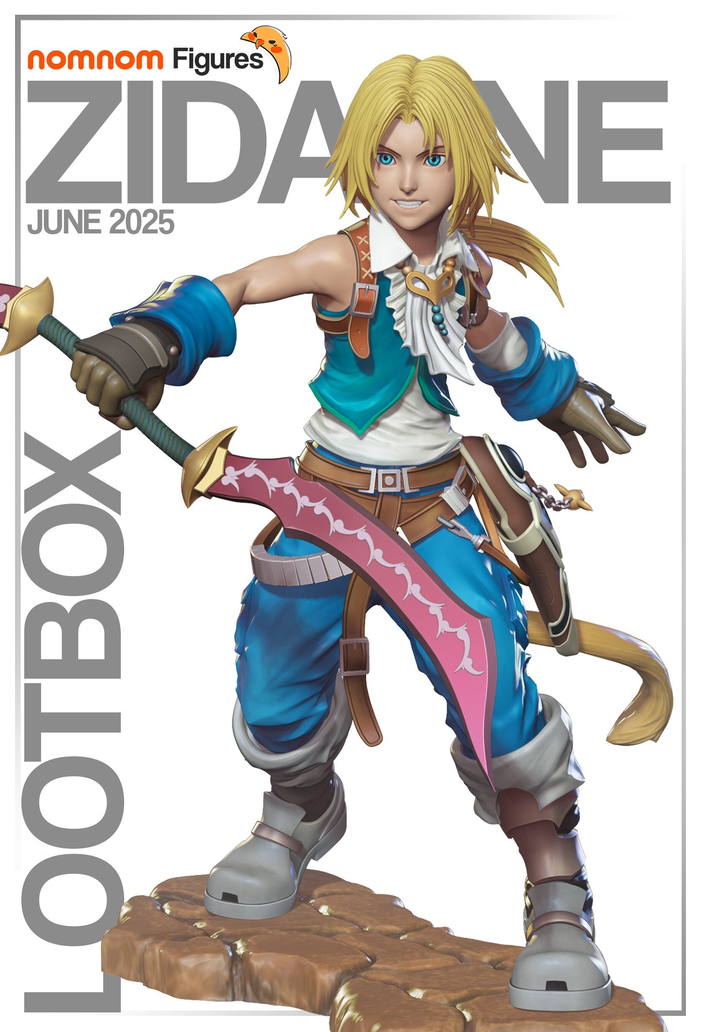 Fantasy Thief Adventurer Figure – Collectible Decor – Fanart