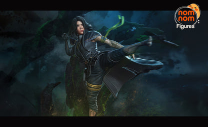 Expedition Arcane Mage Figure – Collectible Fantasy Statue – Fanart