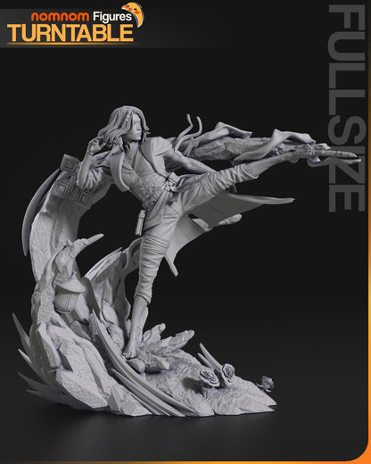 Expedition Arcane Mage Figure – Collectible Fantasy Statue – Fanart