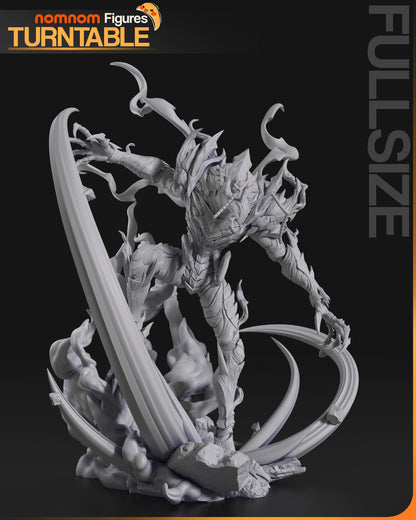 Shadow Ant Warrior Figure – Collectible Fantasy Statue – Fanart