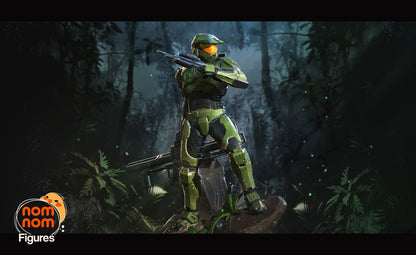 Futuristic Space Super Soldier Figure – Collectible Sci-Fi Statue – Fanart