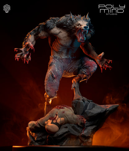 Werewolf - Collectible Fantasy Statue – Fanart