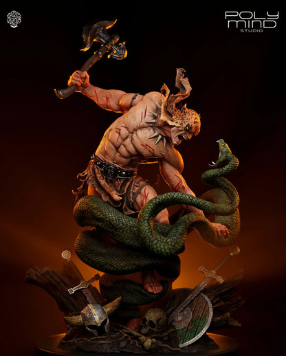 Jaguar god - Collectible Fantasy Statue – Fanart