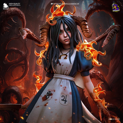American McGee's Alice - Collectible Fantasy Statue – Fanart