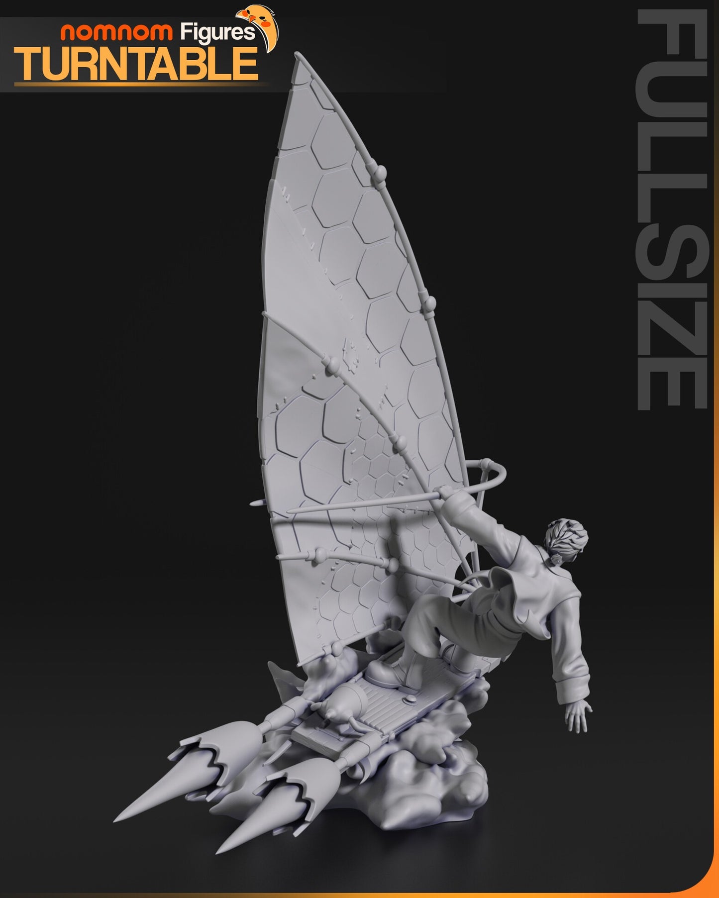 Young Space Explorer Figure – Collectible Sci-Fi Statue – Fanart